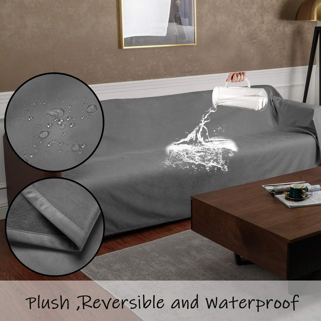 Reversible Waterproof Pet Blanket