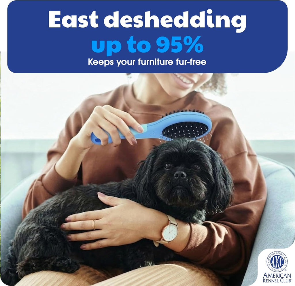 AKC 2-in-1 Pet Grooming Brush