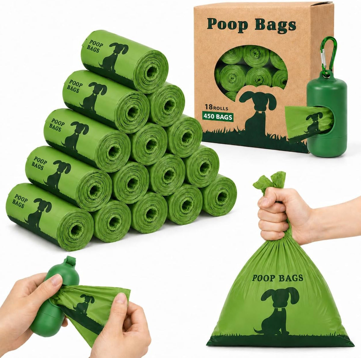 Scented Pet Waste Bag Refill Bundle