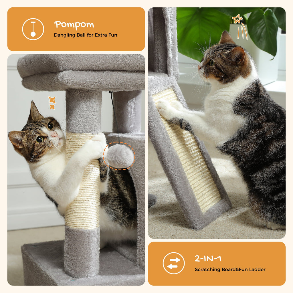 30-Inch Indoor Pet Cat Tree