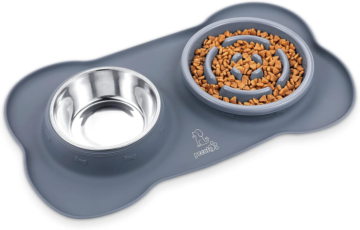 3-in-1 Slow Feeder Pet Bowl Bundle