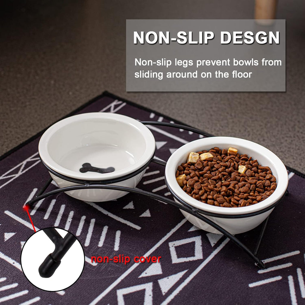 Elevated Ceramic Pet Bowl Bundle