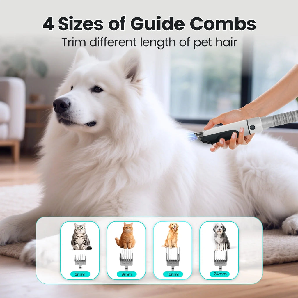 AIRROBO Pet Grooming Vacuum Bundle