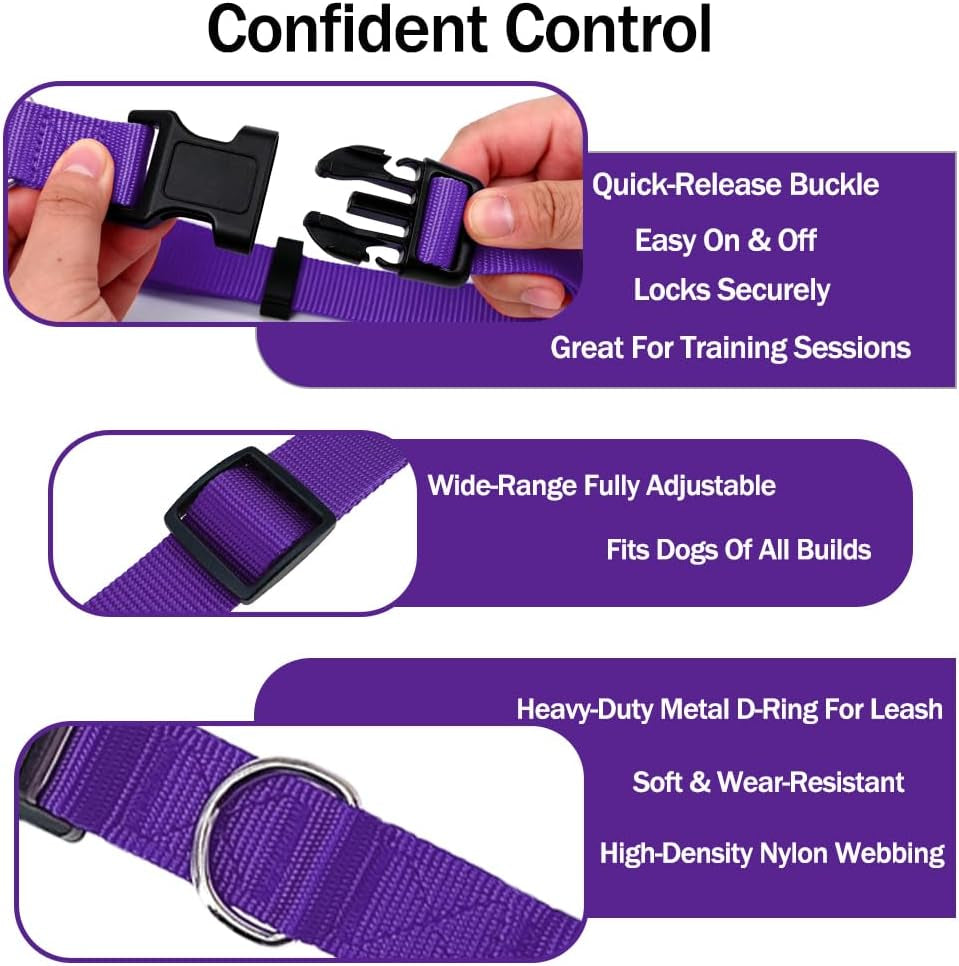 Adjustable Nylon Pet Collar