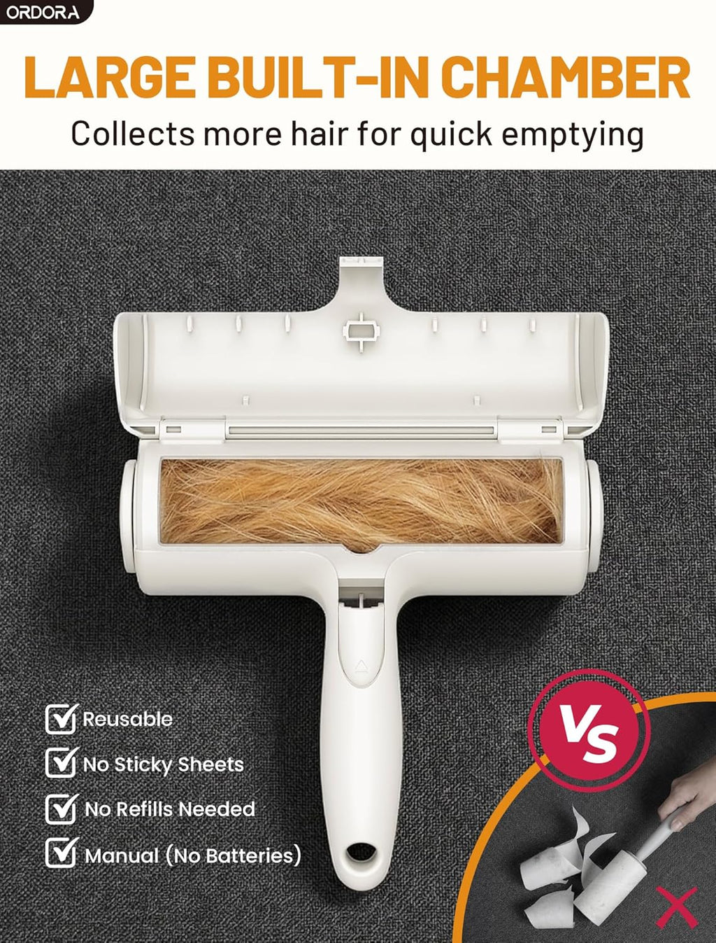 Reusable Pet Hair Remover Roller