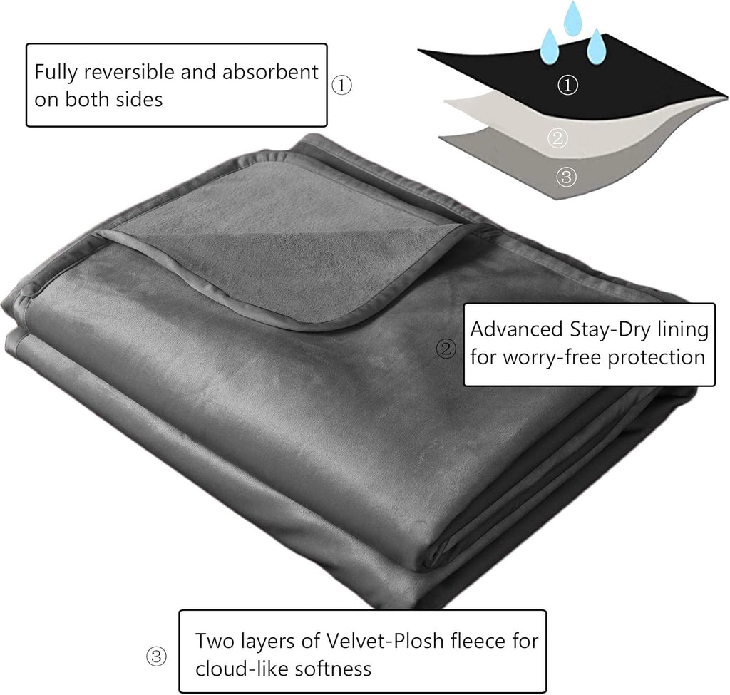 Reversible Waterproof Pet Blanket