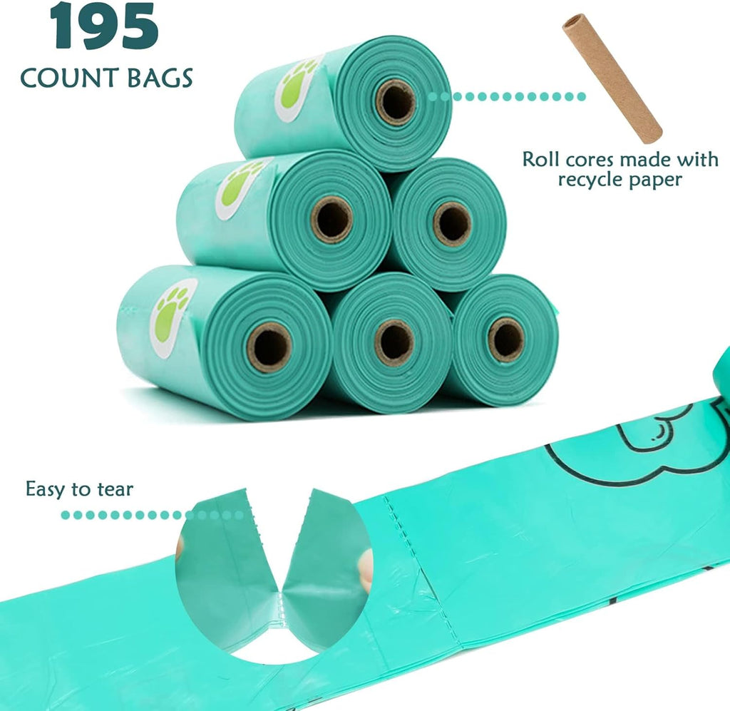 Bone-Shaped Pet Waste Bag Dispenser Bundle
