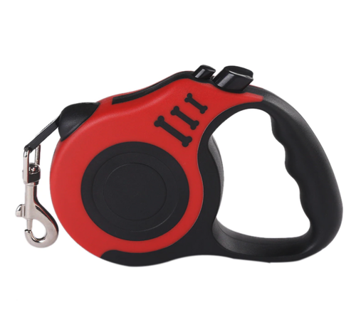 16.5 ft Automatic Retractable Dog Leash – One-Touch Brake & Lock