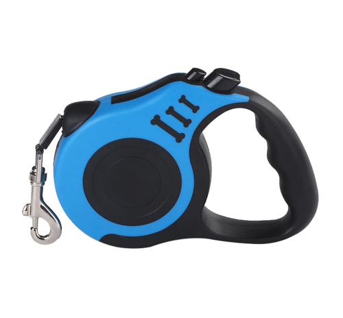 16.5 ft Automatic Retractable Dog Leash – One-Touch Brake & Lock