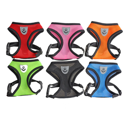 Adjustable Reflective Pet Harness Vest with Leash – S/M/L/XL