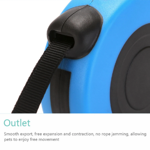 16.5 ft Automatic Retractable Dog Leash – One-Touch Brake & Lock