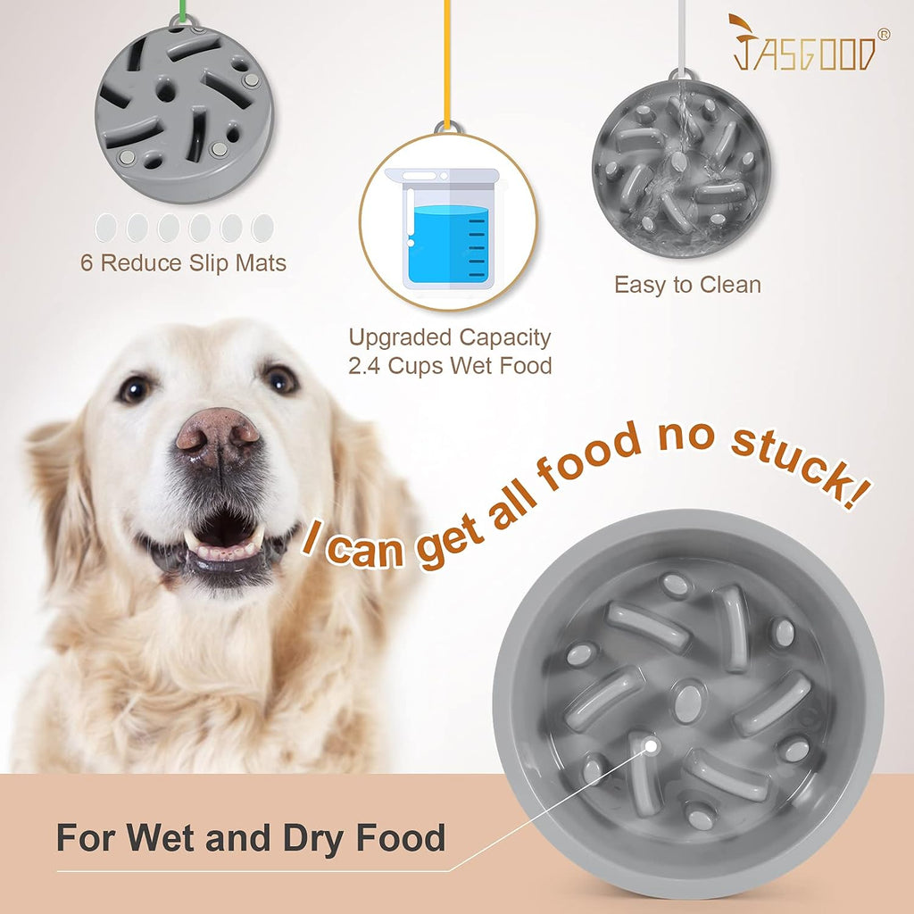 Slow Feeder Replacement Bowl for Elevated Pet Feeders