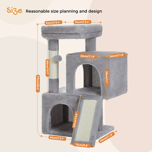30-Inch Indoor Pet Cat Tree