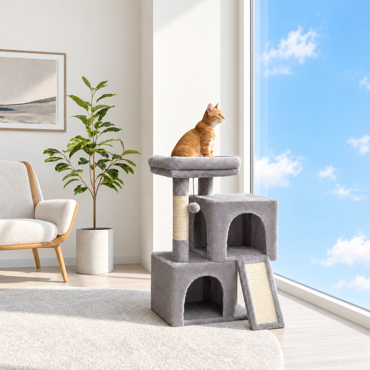 30-Inch Indoor Pet Cat Tree