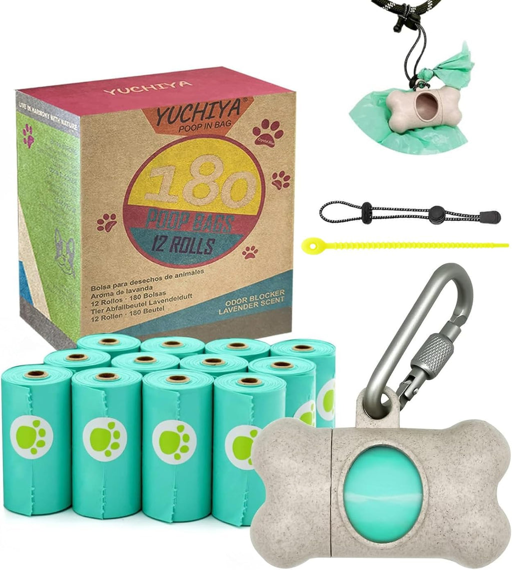 Bone-Shaped Pet Waste Bag Dispenser Bundle