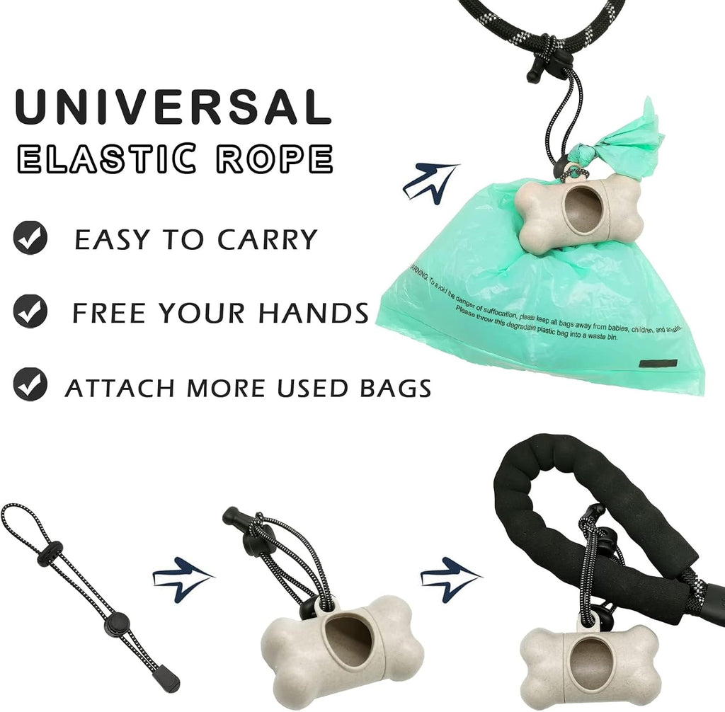 Bone-Shaped Pet Waste Bag Dispenser Bundle