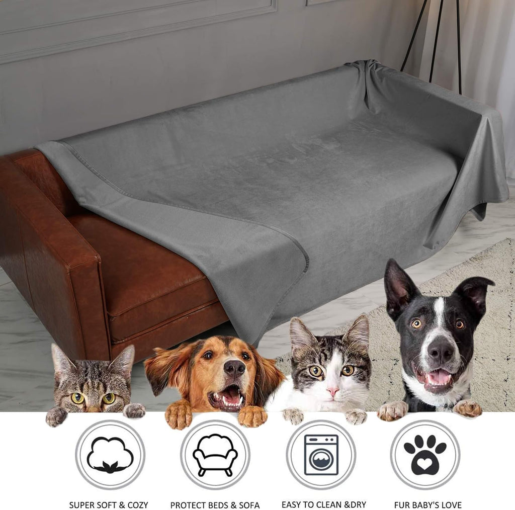 Reversible Waterproof Pet Blanket