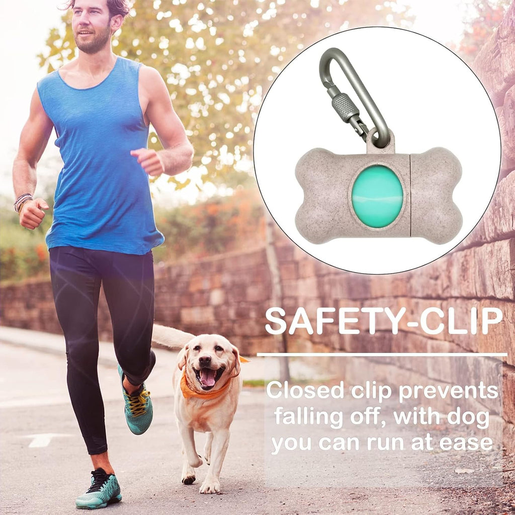 Bone-Shaped Pet Waste Bag Dispenser Bundle