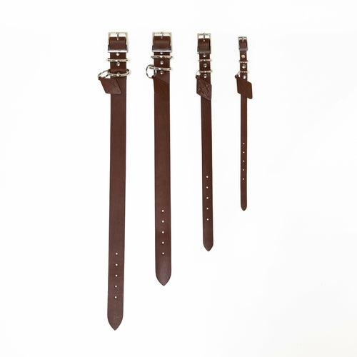 Leather Dog Collar – Classic & Designer, Handmade in the USA
