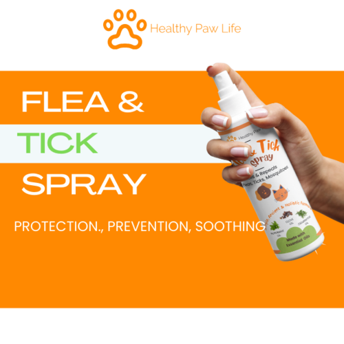 Flea & Tick Shampoo for Pets – Plant-Based, Essential Oil Formula