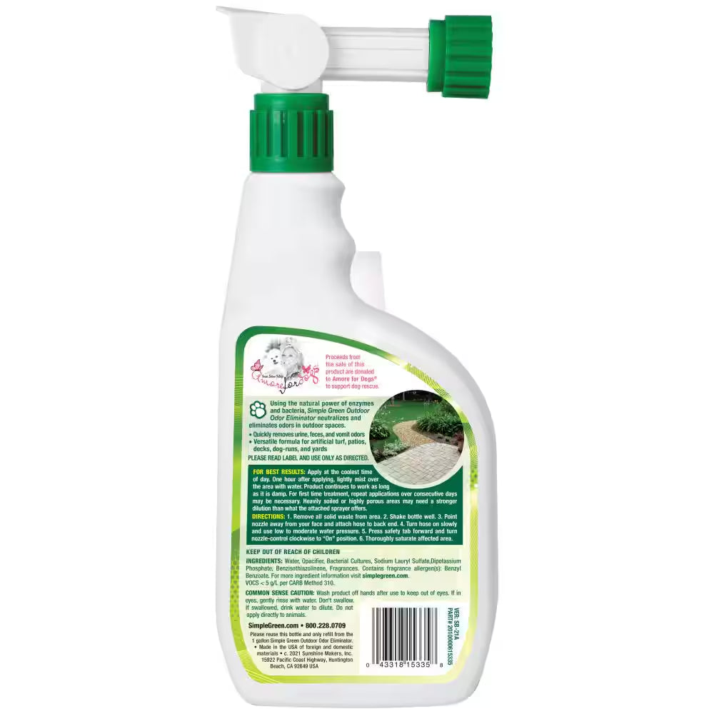 Outdoor Pet Odor Eliminator
