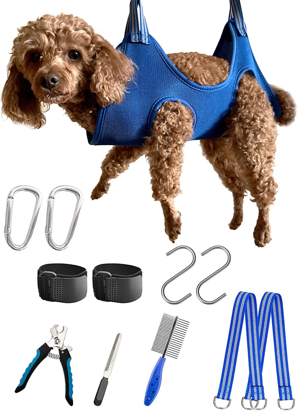 XS Pet Grooming Hammock Bundle