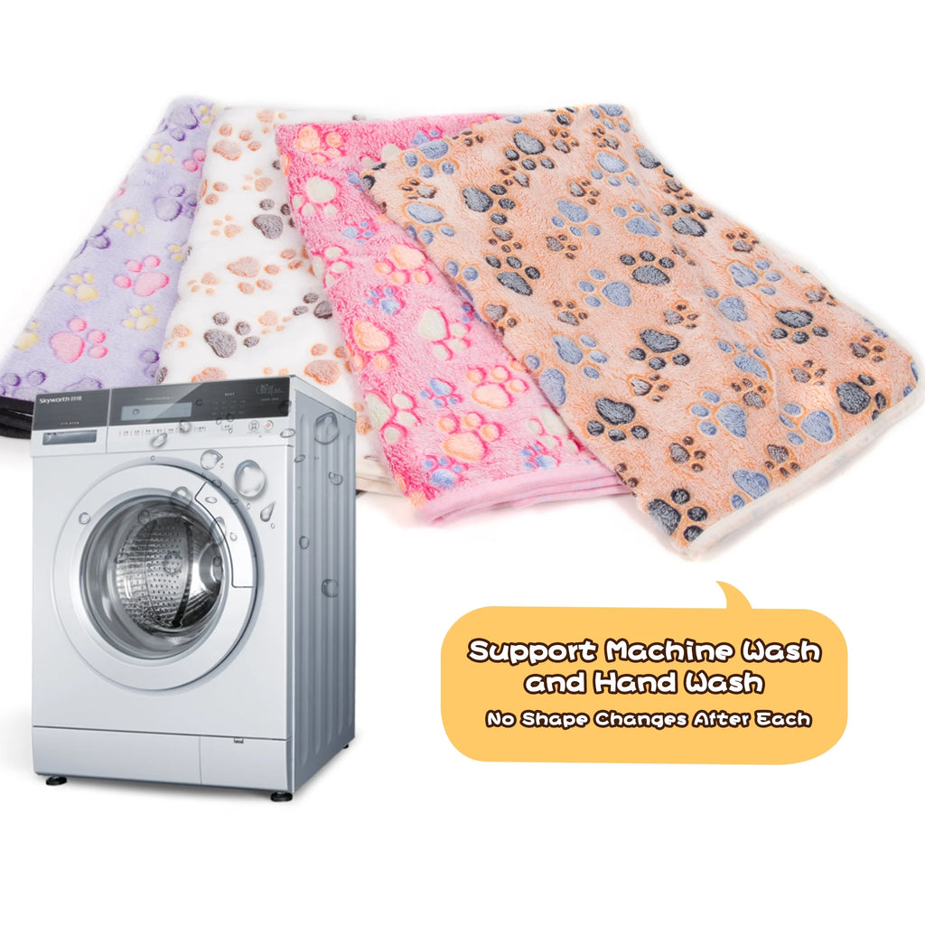 3-Pack Coral Velvet Pet Blankets