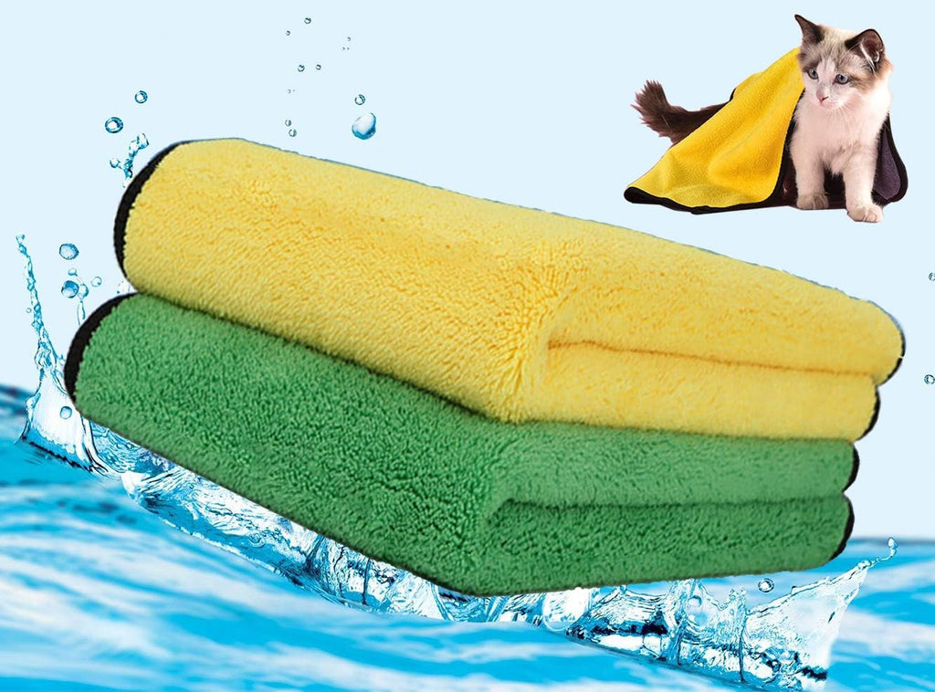 2-Pack Microfiber Pet Towels