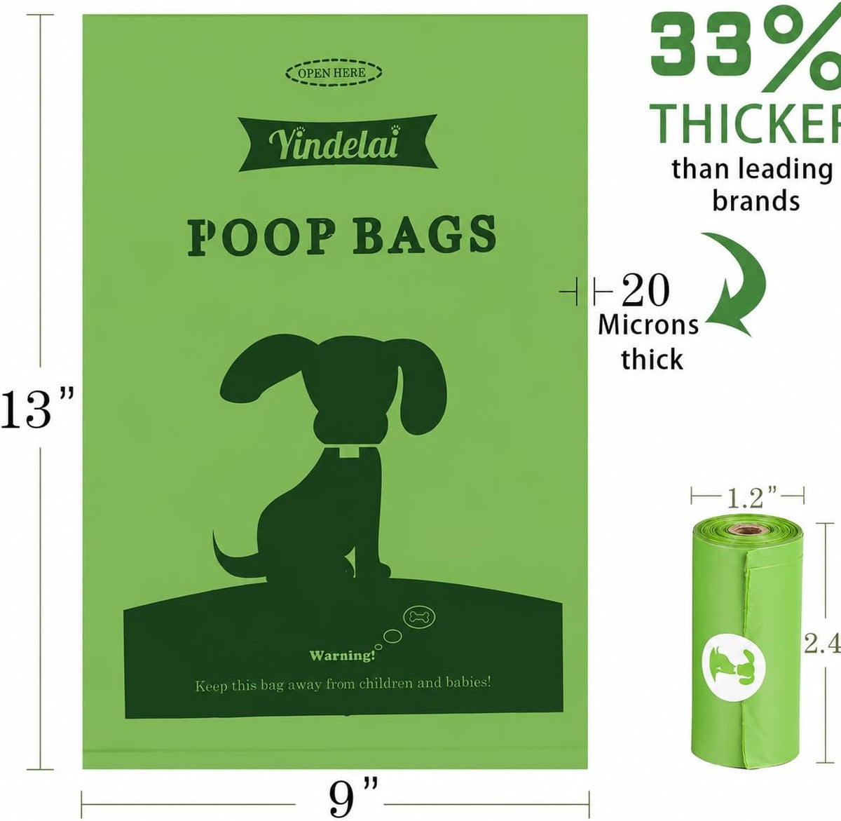 Scented Pet Waste Bag Refill Bundle