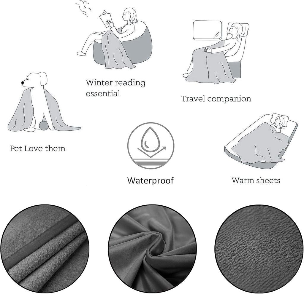 Reversible Waterproof Pet Blanket