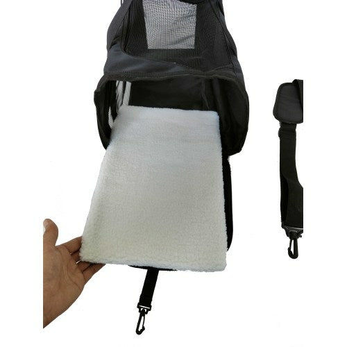 Pet Carrier Bag – Large, 5-Entry Travel Bag for Cats & Dogs