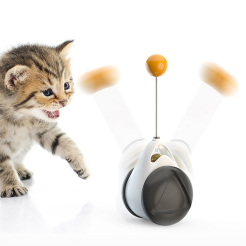 Tumbler Balanced Wheel Swinging Cat Toy – Interactive Ball & Turntable