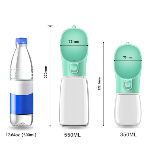 Outdoor Dog Water Bottle Feeder – Portable Travel Dispenser for Walks & Hikes