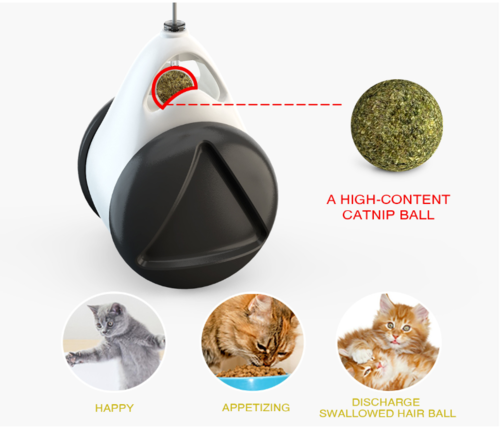 Tumbler Balanced Wheel Swinging Cat Toy – Interactive Ball & Turntable