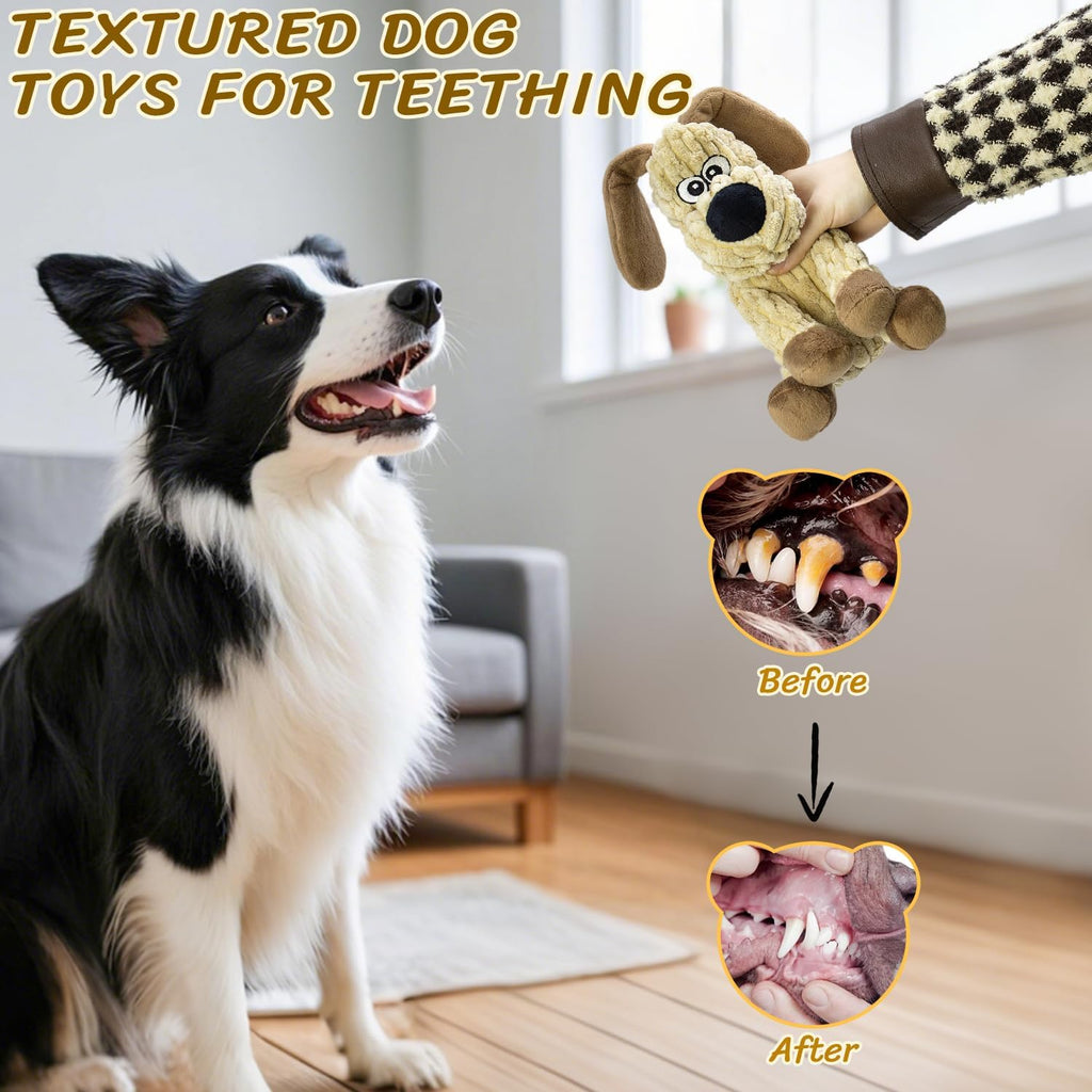 3-Piece Squeaky Pet Toy Bundle