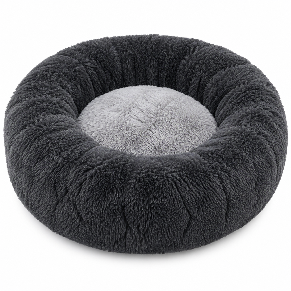Plush Round Pet Bed